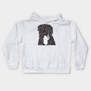 Trippy Hair Kids Hoodie